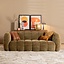 3-Sitzer Sofa Luca Chenille olive grün