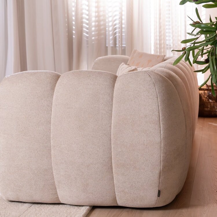 3-Sitzer Sofa Luca Chenille beige
