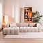Ecksofa Luca Chenille beige links