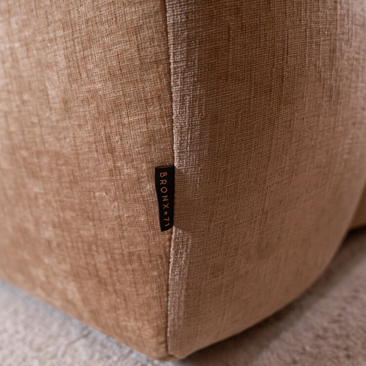 Hocker Luca Chenille peach