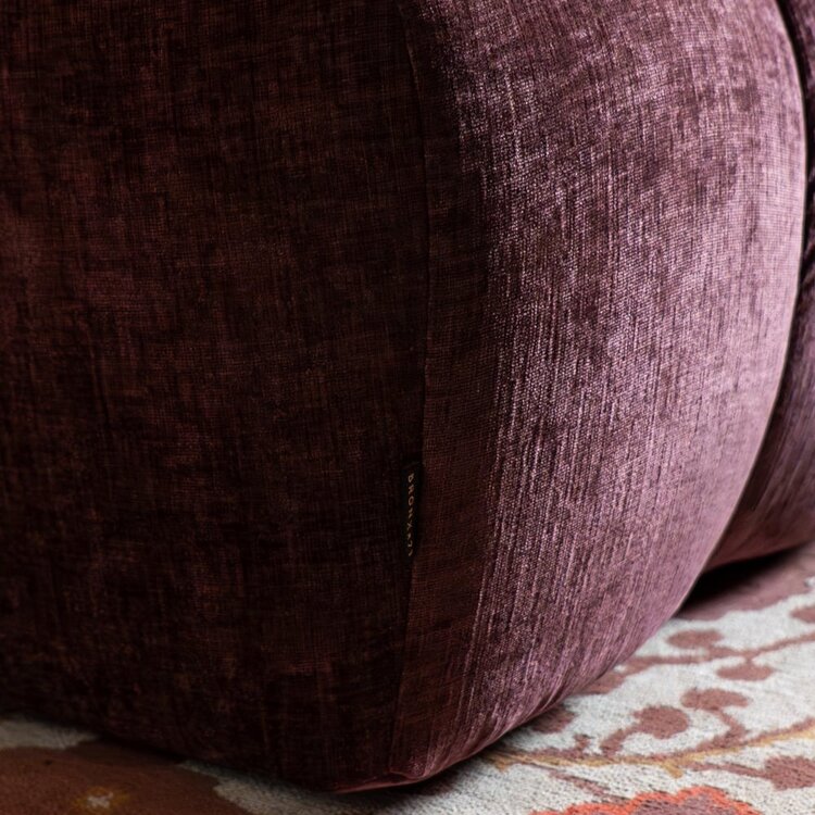 Hocker Luca Chenille lila