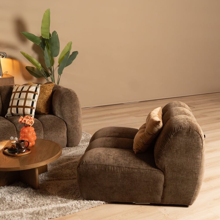 Sessel Luca Chenille mocha