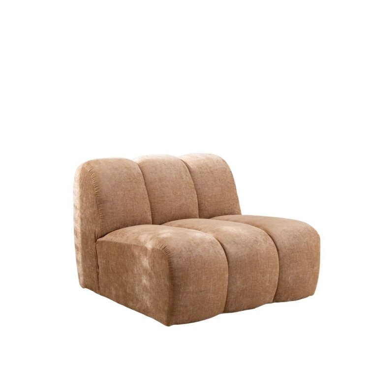 Sessel Luca Chenille peach