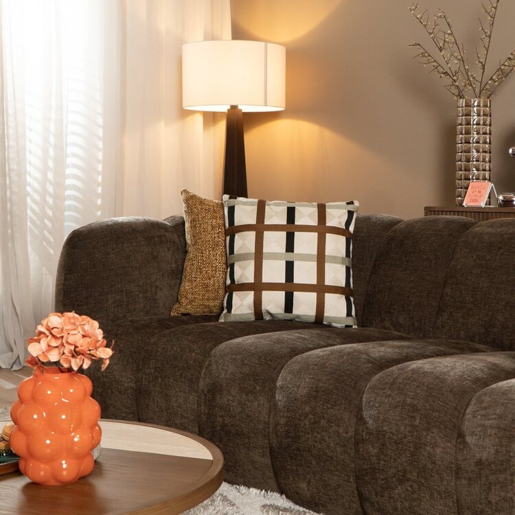 3-Sitzer Sofa Luca Chenille mocha