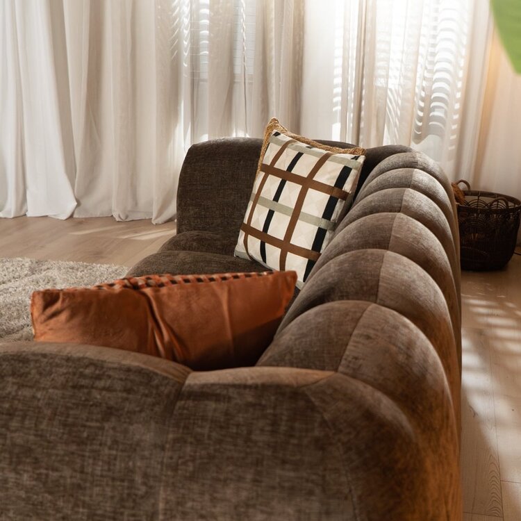 3-Sitzer Sofa Luca Chenille mocha