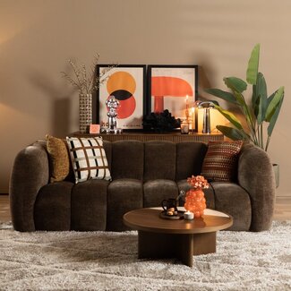 3-Sitzer Sofa Luca Chenille mocha