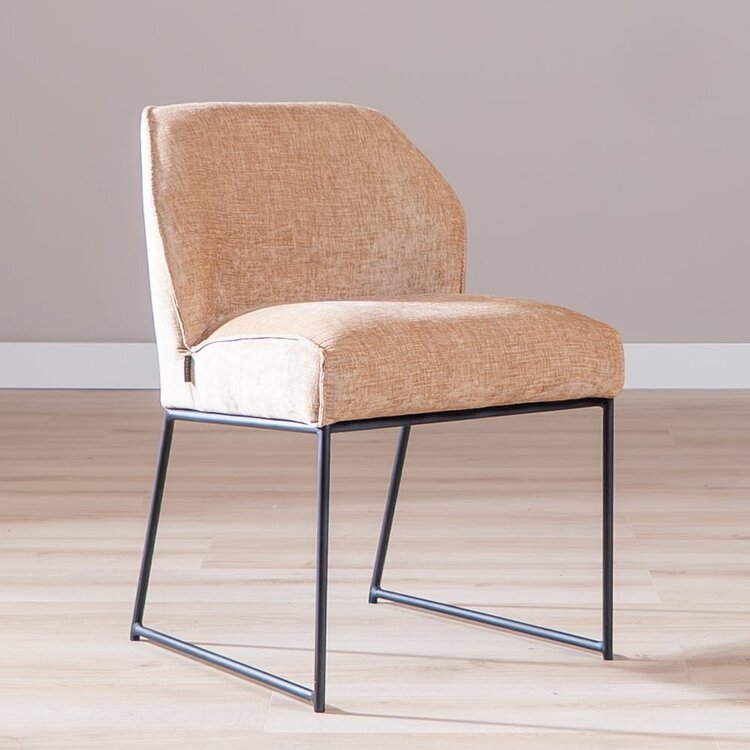 Esszimmerstuhl Momo Chenille Peach