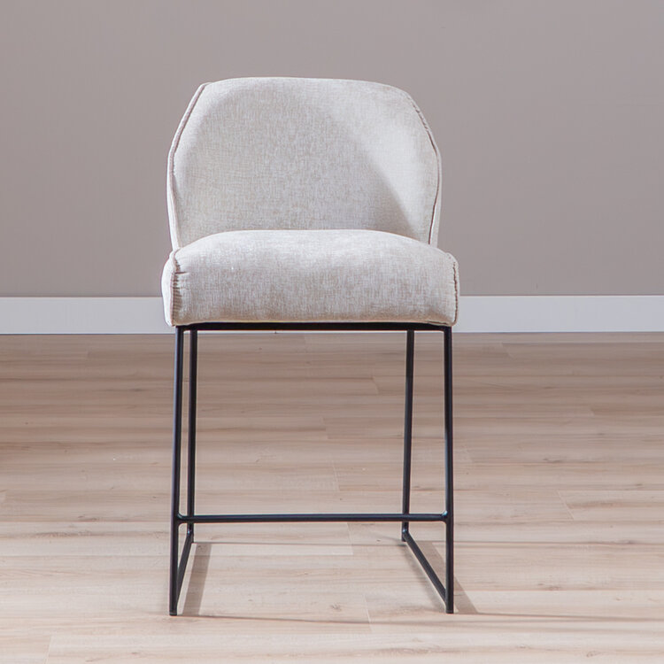 Barhocker Momo Chenille Sand 73 cm