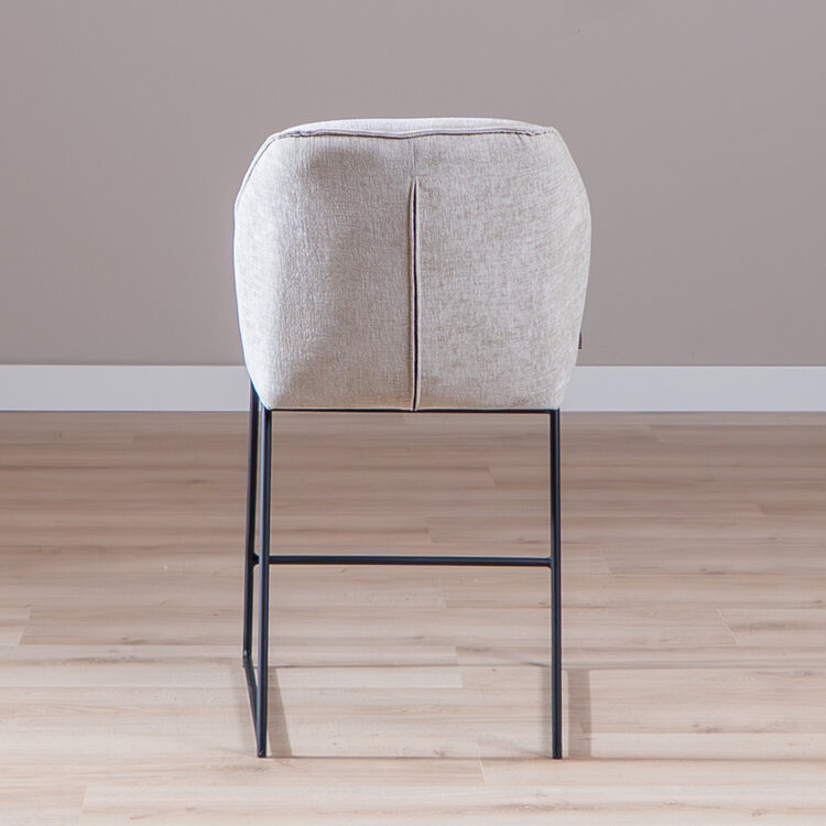 Barhocker Momo Chenille Sand 73 cm