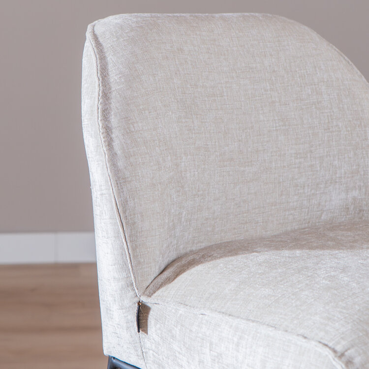Barhocker Momo Chenille Sand 85 cm