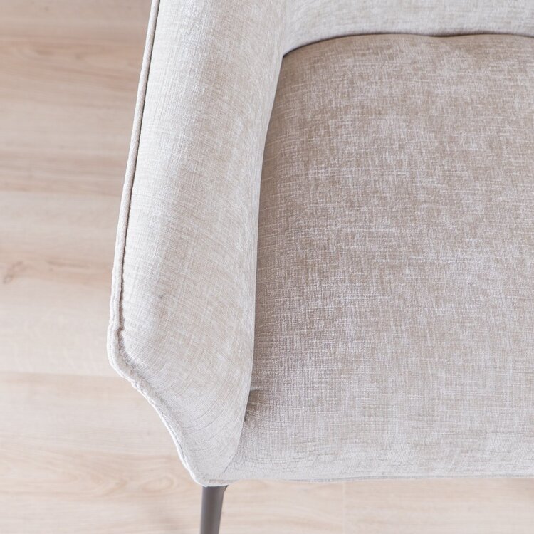 Esszimmerstuhl Nubo Chenille Sand