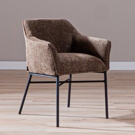Esszimmerstuhl Nubo Chenille Mocha