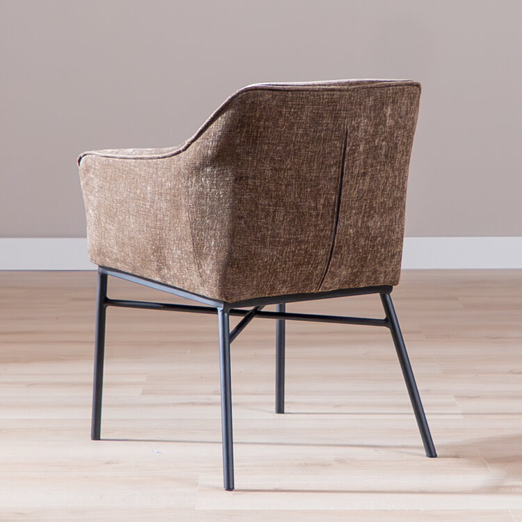 Esszimmerstuhl Nubo Chenille Mocha