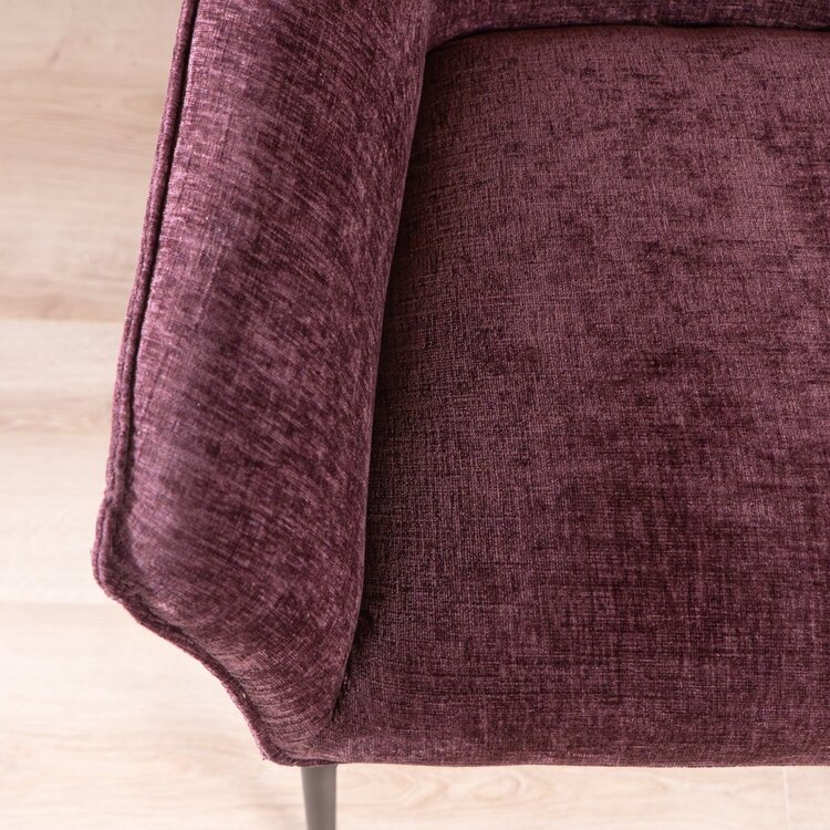Esszimmerstuhl Nubo Chenille Lila