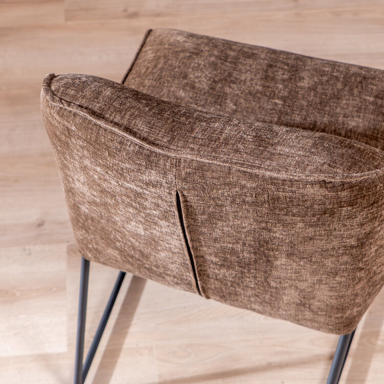 Esszimmerstuhl Momo Chenille Mocha