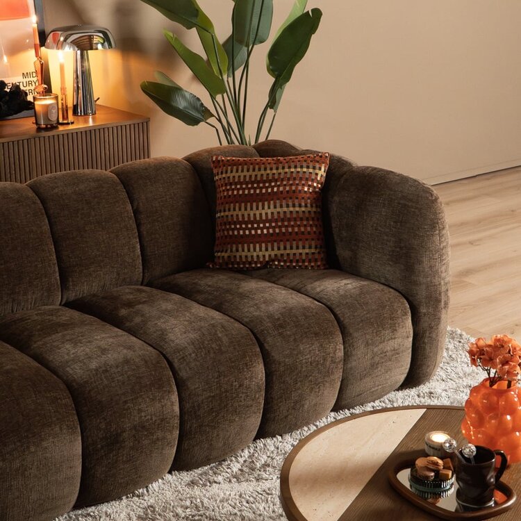 3-Sitzer Sofa Luca Chenille mocha