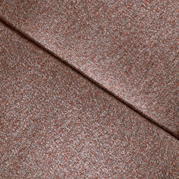 3-Sitzer Sofa Luca Bouclé rot/rosa