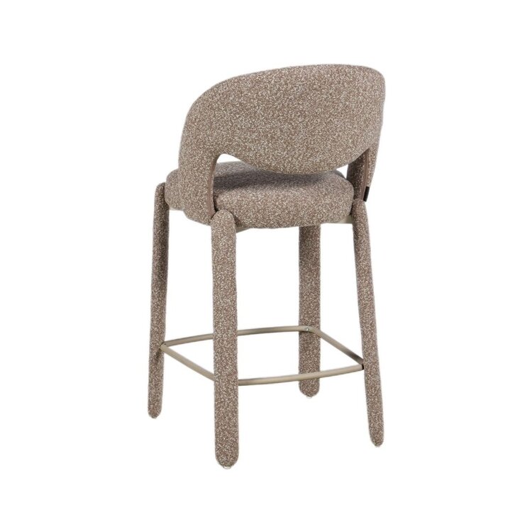Barhocker June Bouclé braun 70 cm