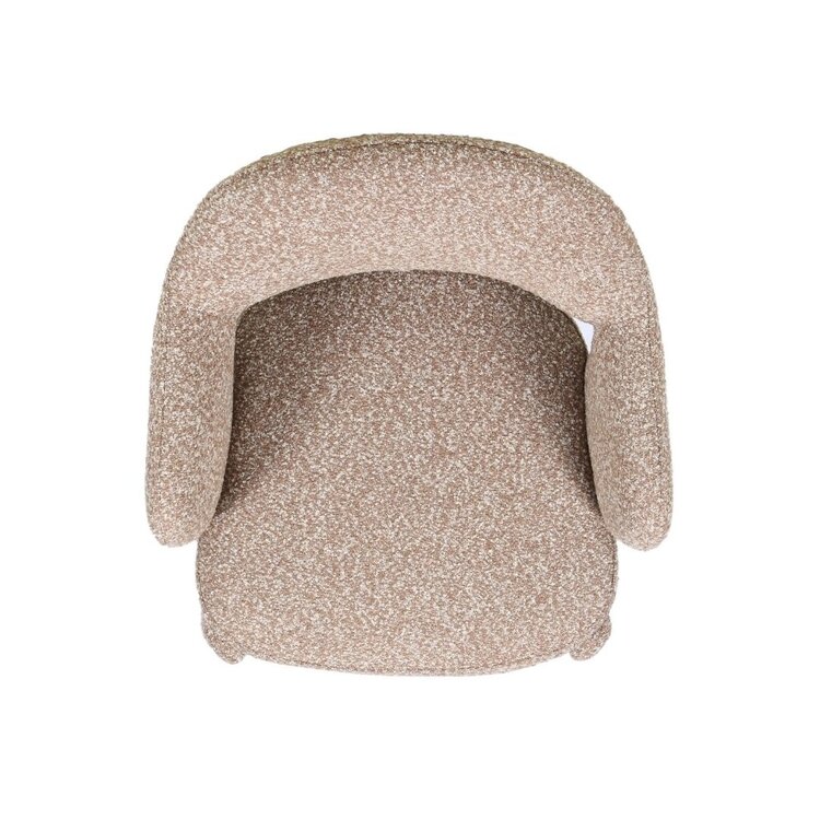 Esszimmerstuhl June Bouclé braun