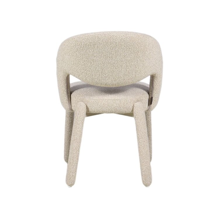 Esszimmerstuhl Dean Bouclé taupe