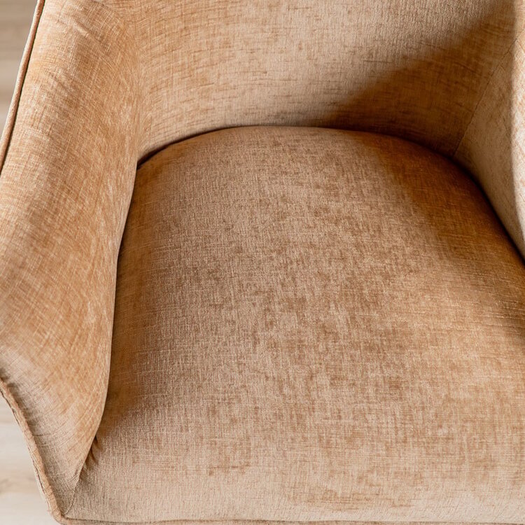 Barhocker Nubo Chenille Peach 85 cm