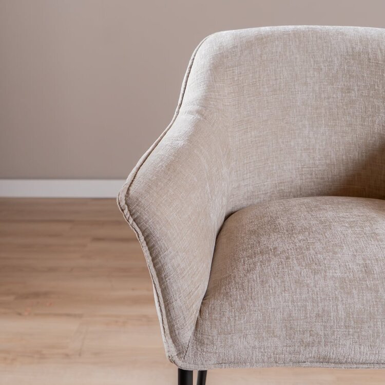 Barhocker Nubo Chenille Sand 85 cm