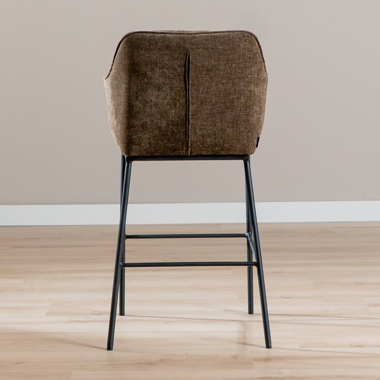 Barhocker Nubo Chenille Mocha 85 cm