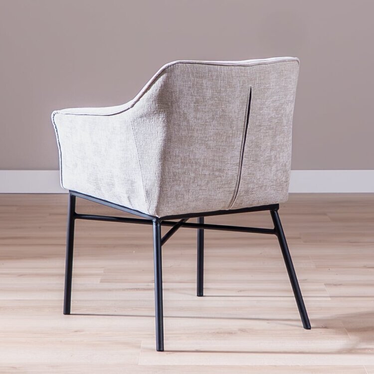 Esszimmerstuhl Nubo Chenille Sand