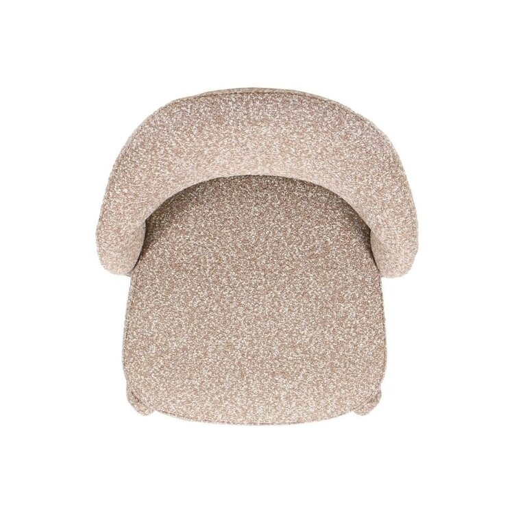 Esszimmerstuhl Dean Bouclé braun