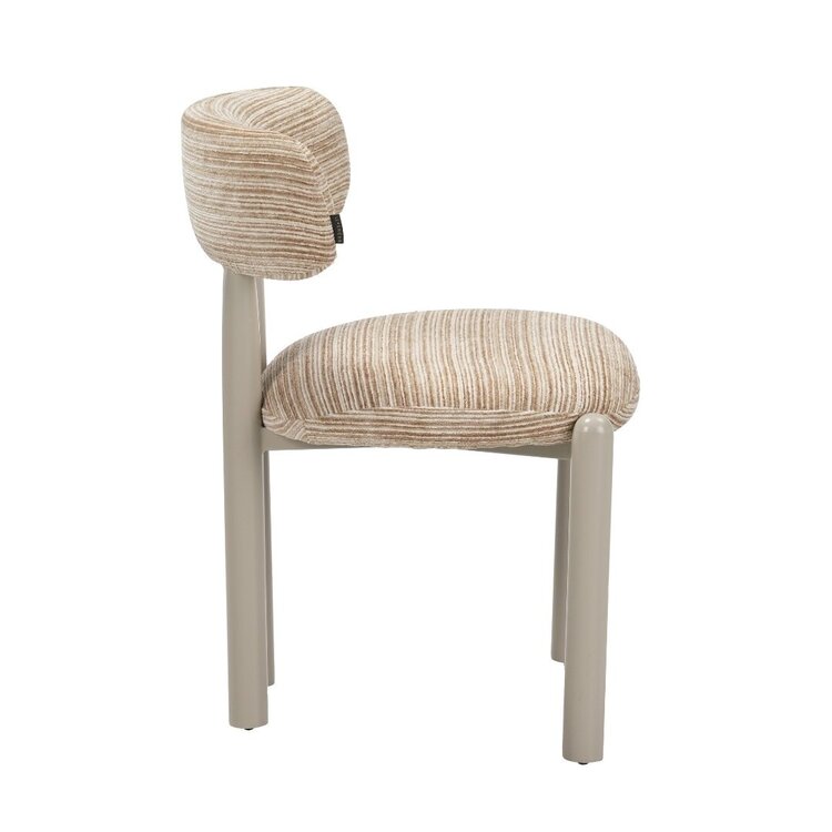 Esszimmerstuhl Bolt Chenille beige/taupe