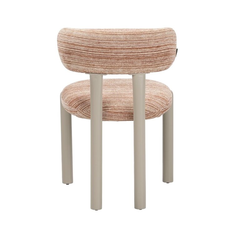 Esszimmerstuhl Bolt Chenille beige/pink