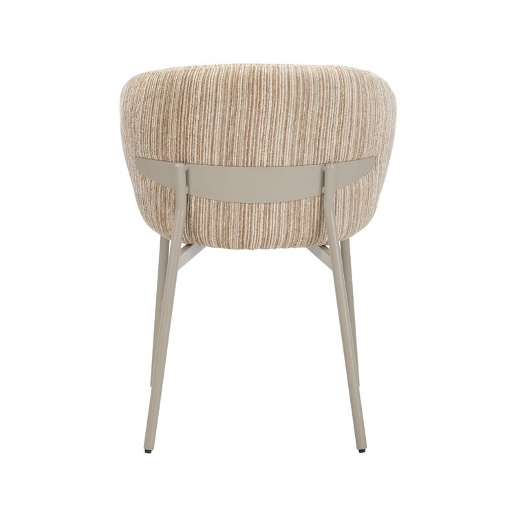 Esszimmerstuhl Milo Chenille beige/taupe