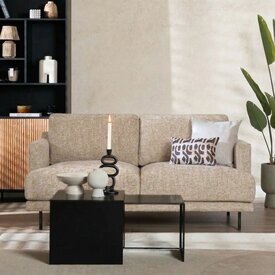 Sofa Denver 2,5-Sitzer Stoff taupe