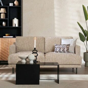 Sofa Denver 2,5-Sitzer Stoff taupe