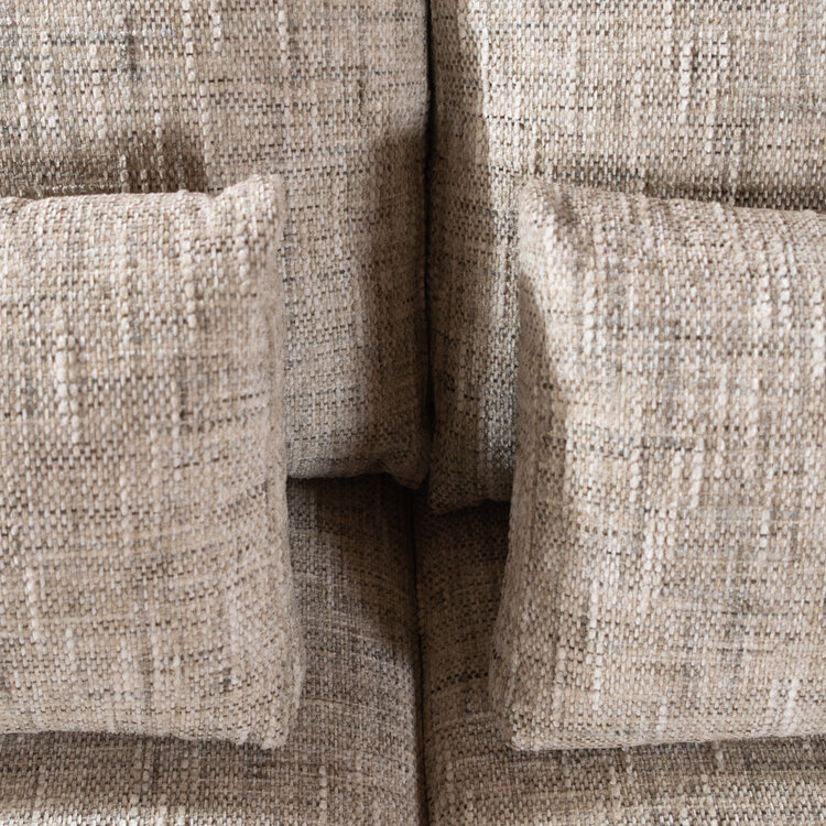 3-Sitzer Sofa Kyle Chenille sand grey