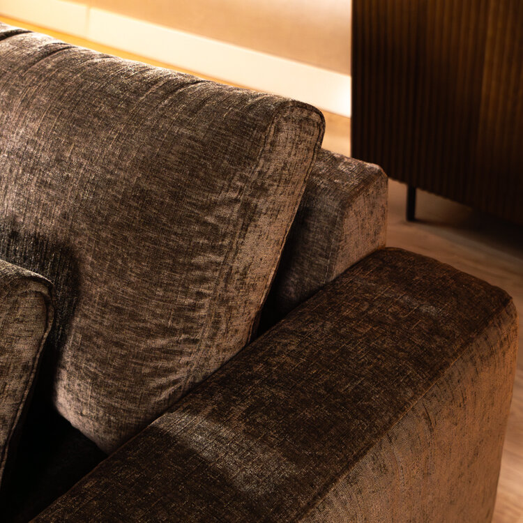 Ecksofa Kyle chenille mocha links