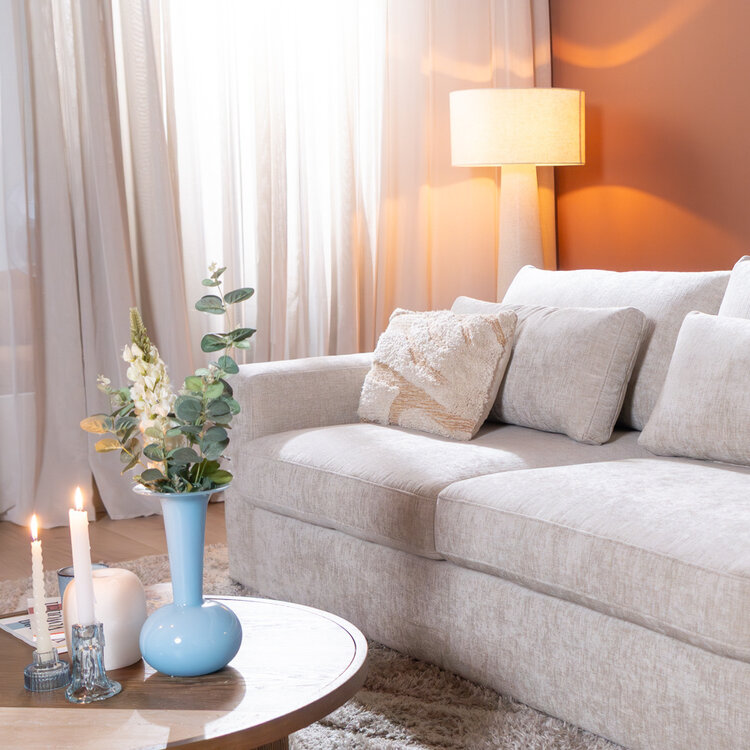 3-Sitzer Sofa Kyle Chenille Sand