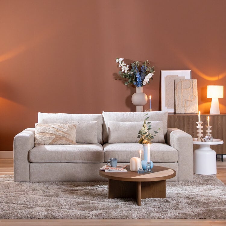 3-Sitzer Sofa Kyle Chenille Sand