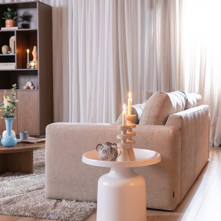 3-Sitzer Sofa Kyle Chenille Sand