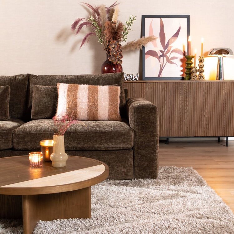 3-Sitzer Sofa Kyle Chenille Mocha