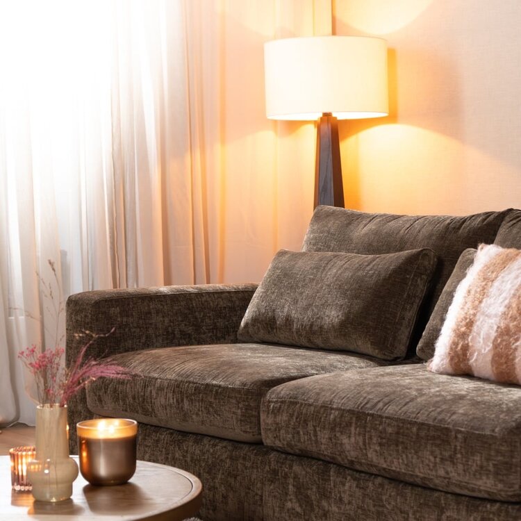 3-Sitzer Sofa Kyle Chenille Mocha