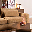 3-Sitzer Sofa Kyle Chenille ockergelb