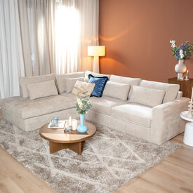 Ecksofa Kyle chenille sand links