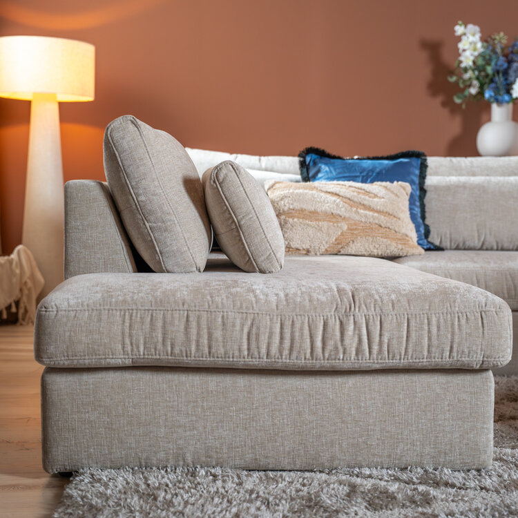 Ecksofa Kyle chenille sand links