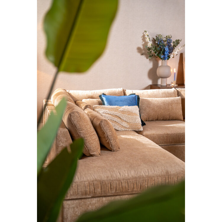 Ecksofa Kyle chenille peach links