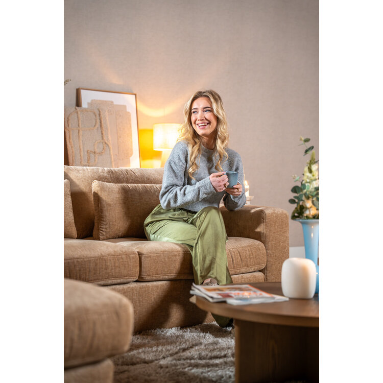 Ecksofa Kyle chenille peach links