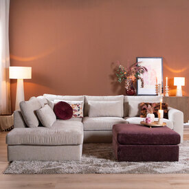 Ecksofa Kyle chenille sand links