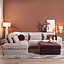 Ecksofa Kyle chenille sand links