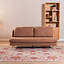 Schlafsofa 2-Sitzer Lauri Bouclé Melange terrakotta
