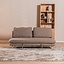 Schlafsofa 2-Sitzer Lauri Bouclé Melange braun